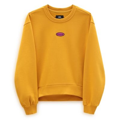 Vans X Curren X Knost Crew Fleece Sweatshirt | Yellow, Orange | Vans