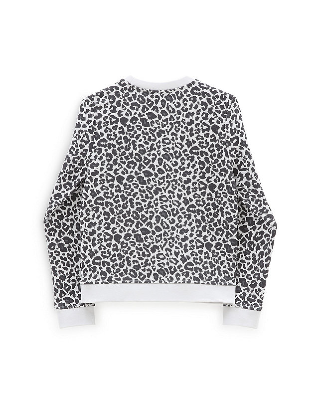 Snow Leopard Sweatshirt mit Rundhalsausschnitt für Mädchen (8-14 Jahre)