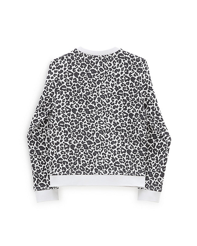 Girls Snow Leopard Crew Sweatshirt (8-14 years) 2