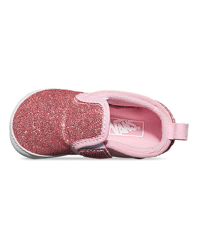 Infant Shimmer Slip-On V Crib Shoes 2