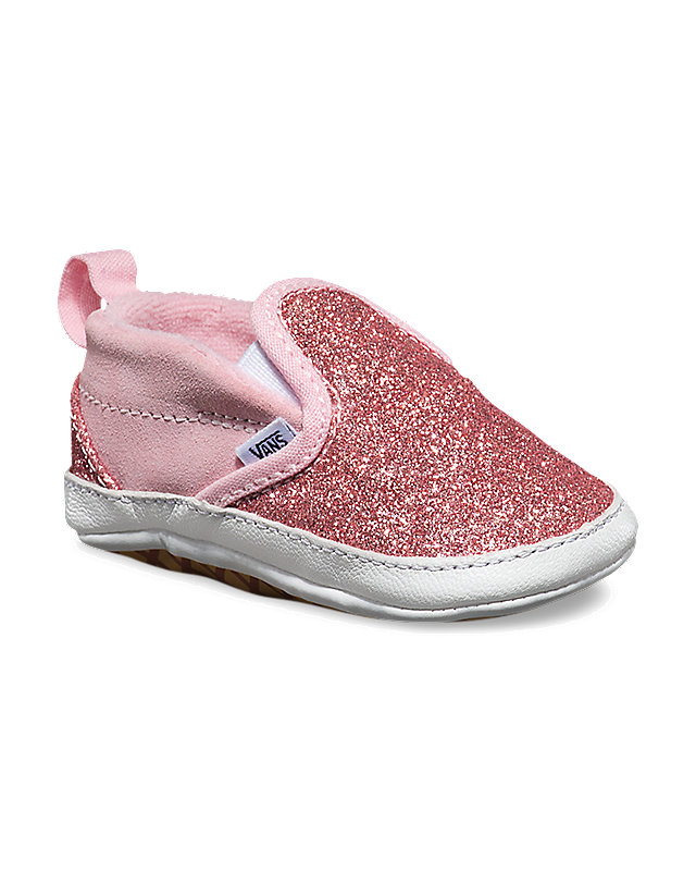 Infant Shimmer Slip-On V Crib Shoes 3