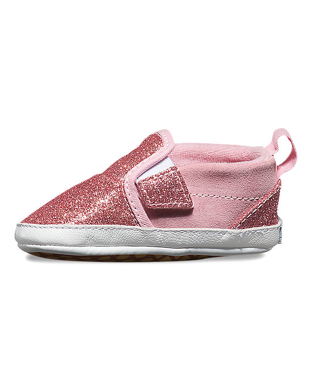 Infant Shimmer Slip-On V Crib Shoes 4