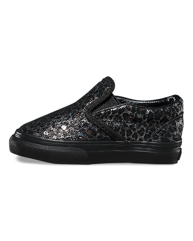 Toddler Metallic Leopard Classic Slip-On Shoes 4